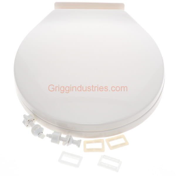Briggs White Toilet Seat 1200-130
