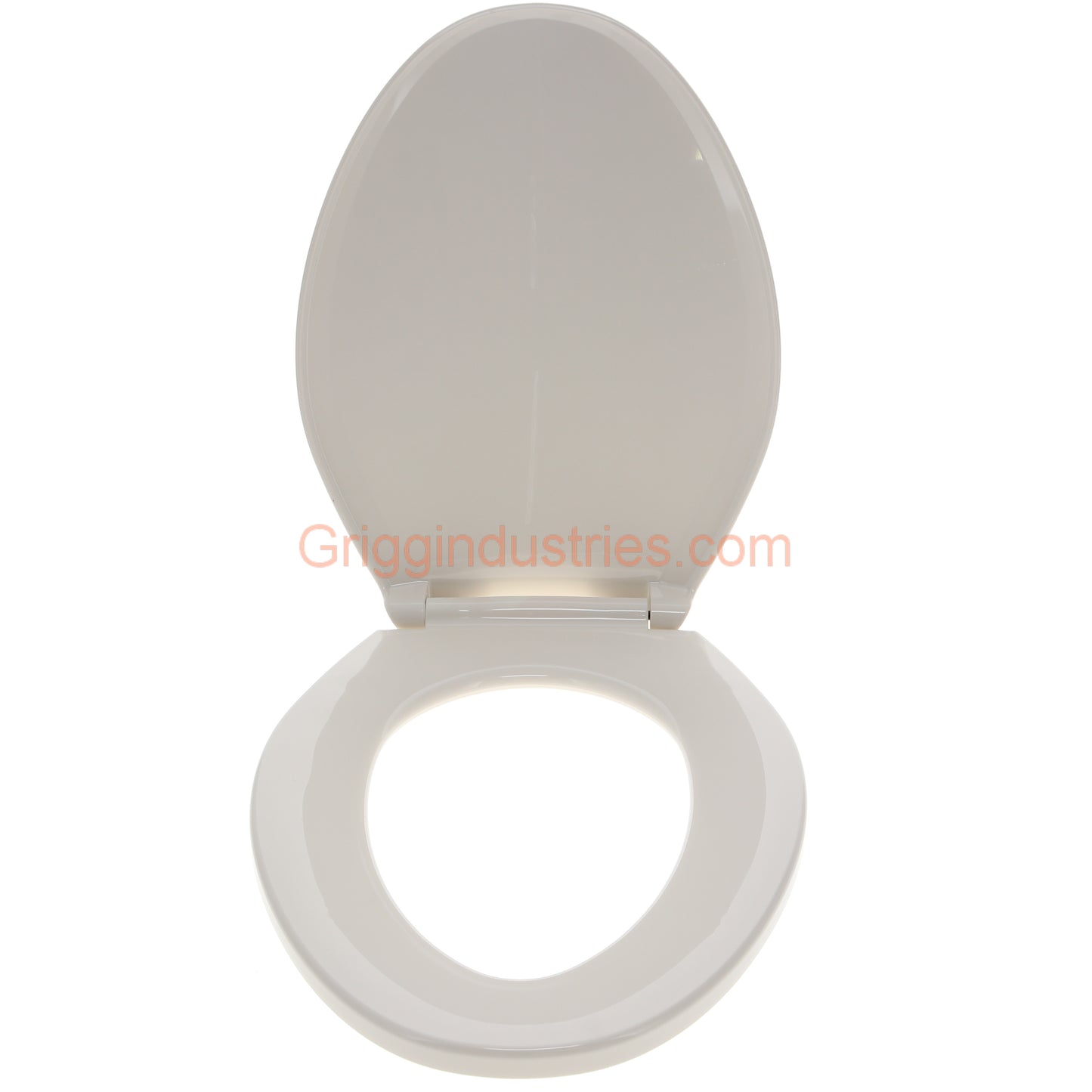 Mansfield Slow Close Elongated Biscuit Toilet Seat