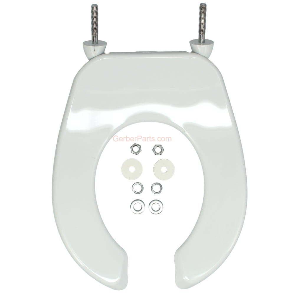 Gerber Genuine 99-215 White Toilet Seat