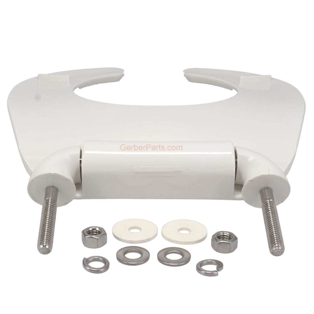 Gerber Genuine 99-215 White Toilet Seat