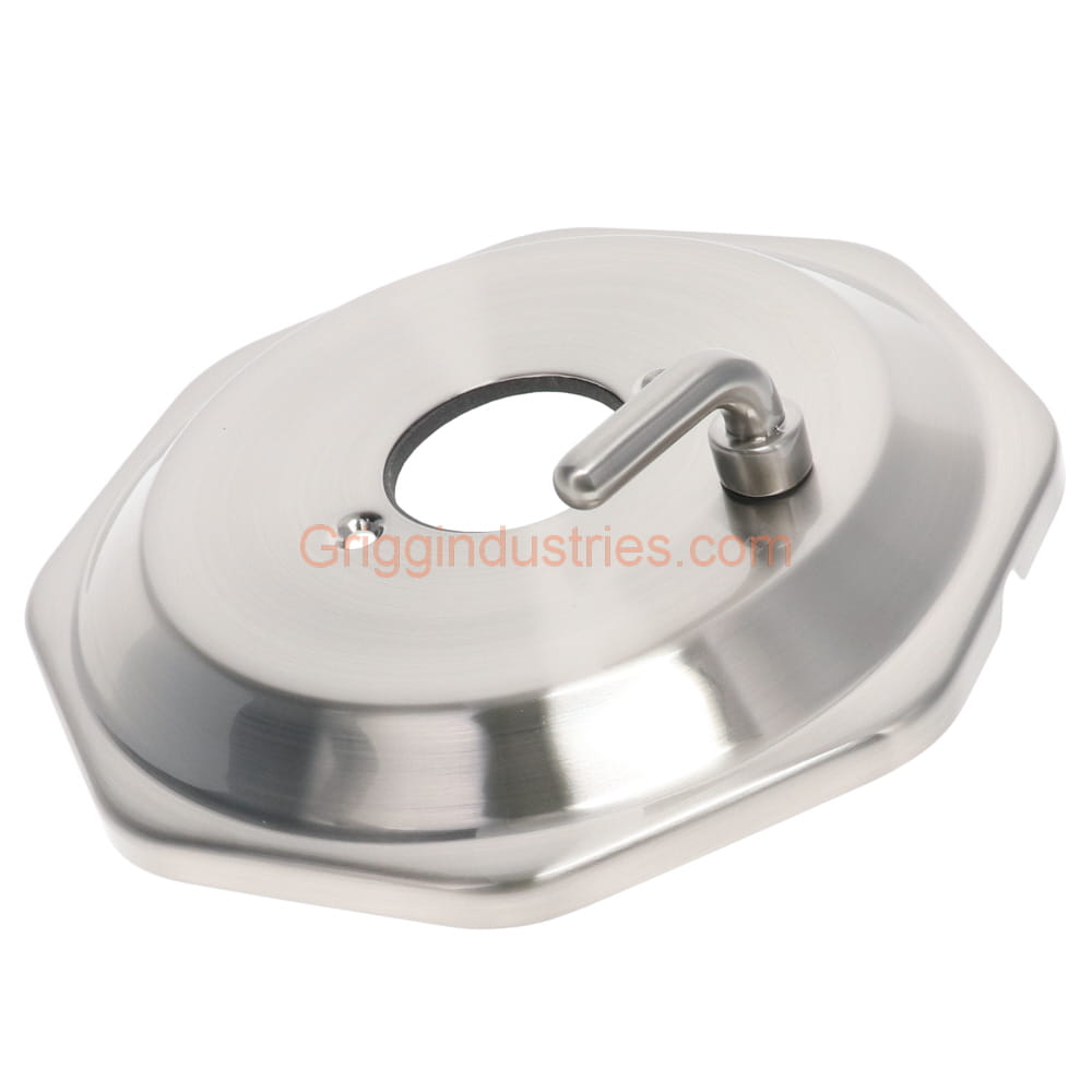 Plumbers Emporium A602714NP Escutcheon And Diverter Handle Assembly Brushed Nickel