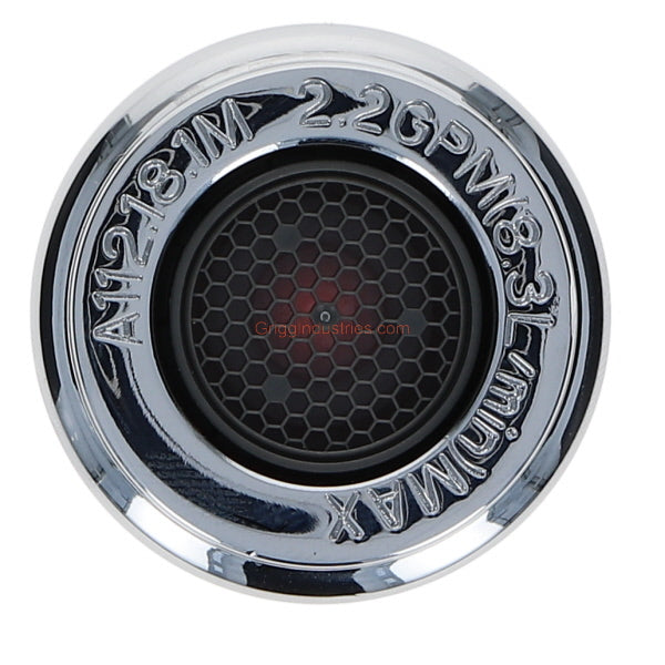 Glacier Bay Plumbers Emporium A500768NCP Chrome Aerator GRI-A500768NCP A800768NCP 2.2 GPM Chrome Aerator