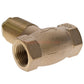 Arrowhead Brass 258NC 1/2 FIP Straight Gas Log Lighter Valve