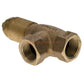 Arrowhead Brass 259NC 1/2 FIP Angle Gas Log Lighter Valve