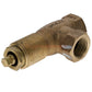 Arrowhead Brass 259NC 1/2 FIP Angle Gas Log Lighter Valve