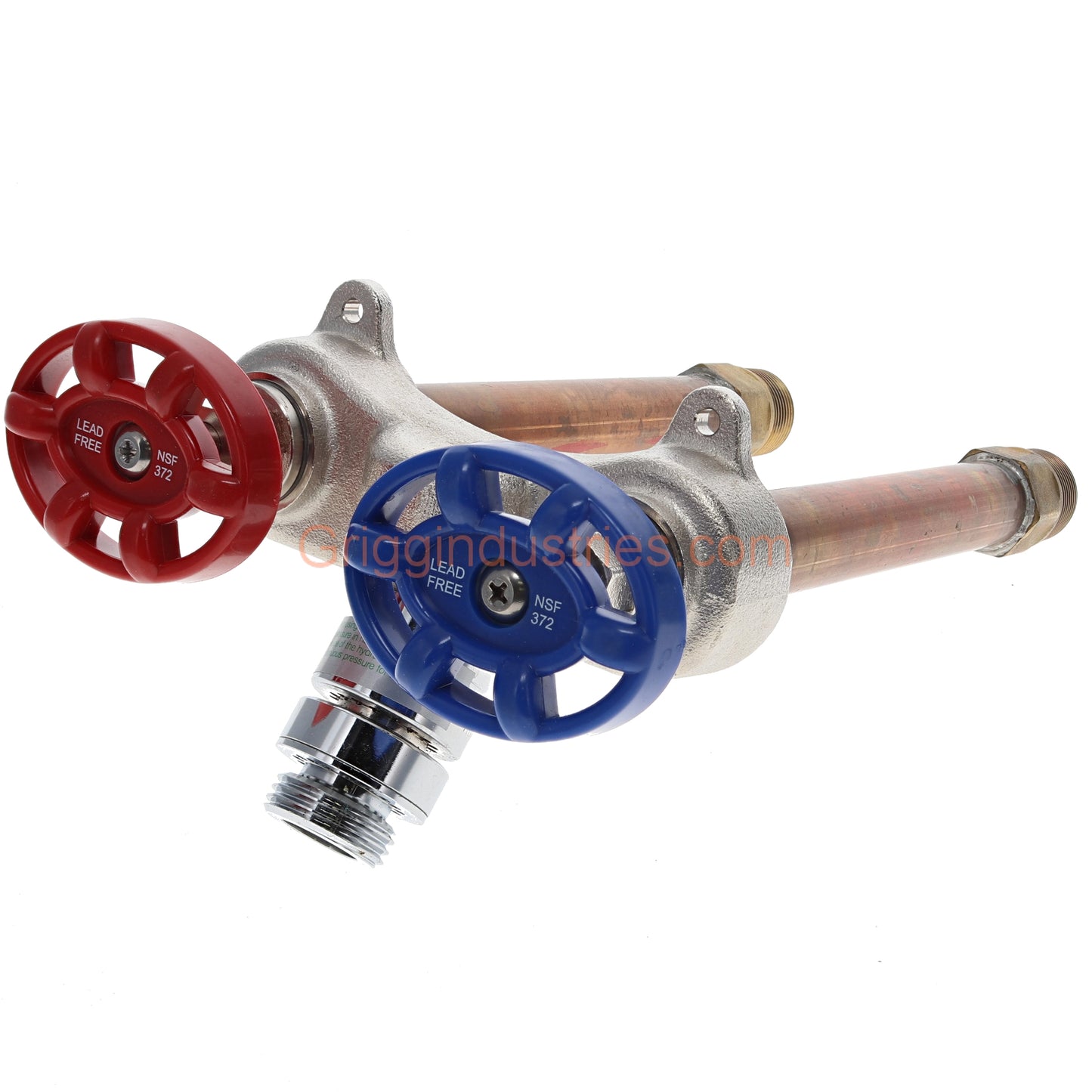 Arrowhead Brass 495-06LF 6 Inch Wall Hot And Cold Faucet