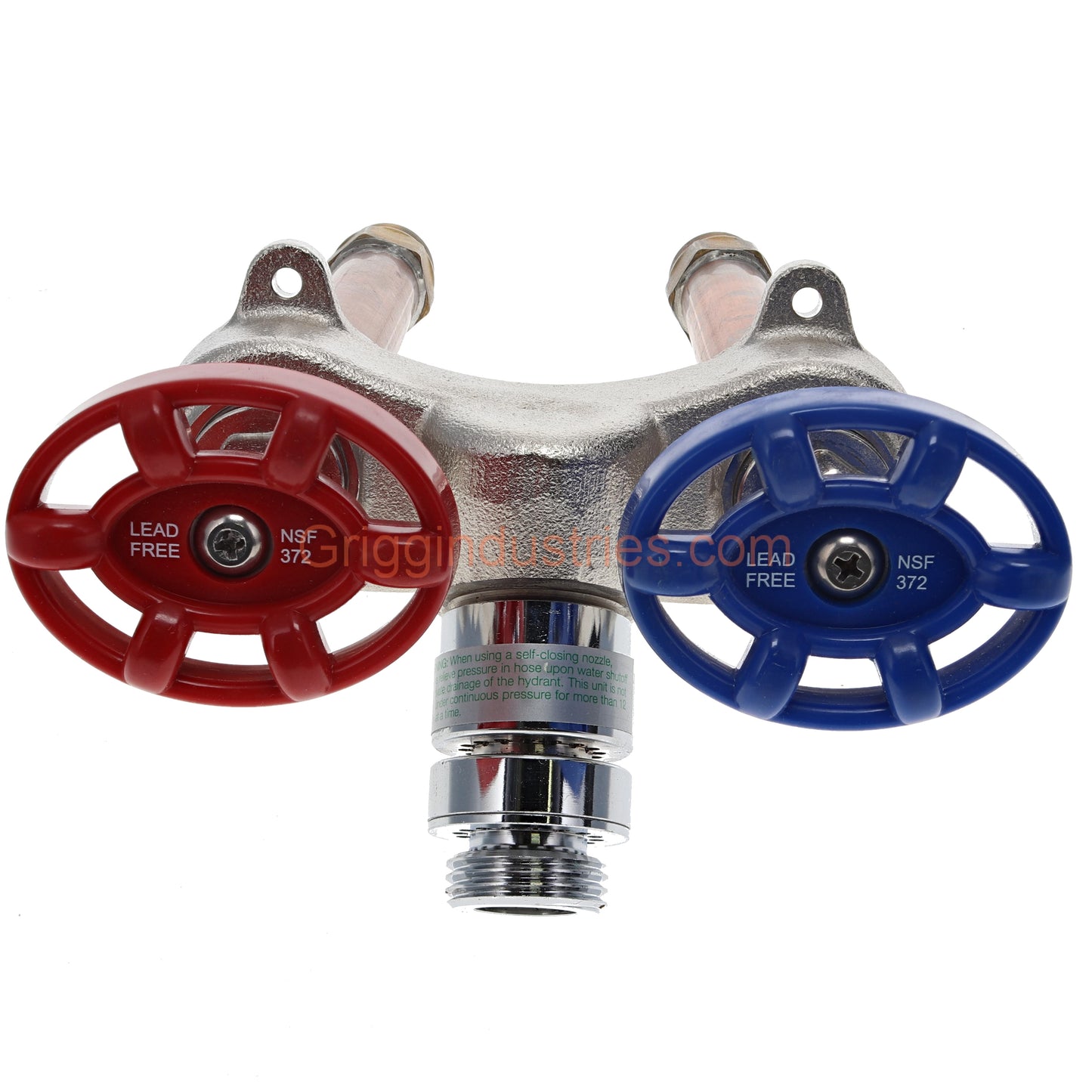 Arrowhead Brass 495-06LF 6 Inch Wall Hot And Cold Faucet