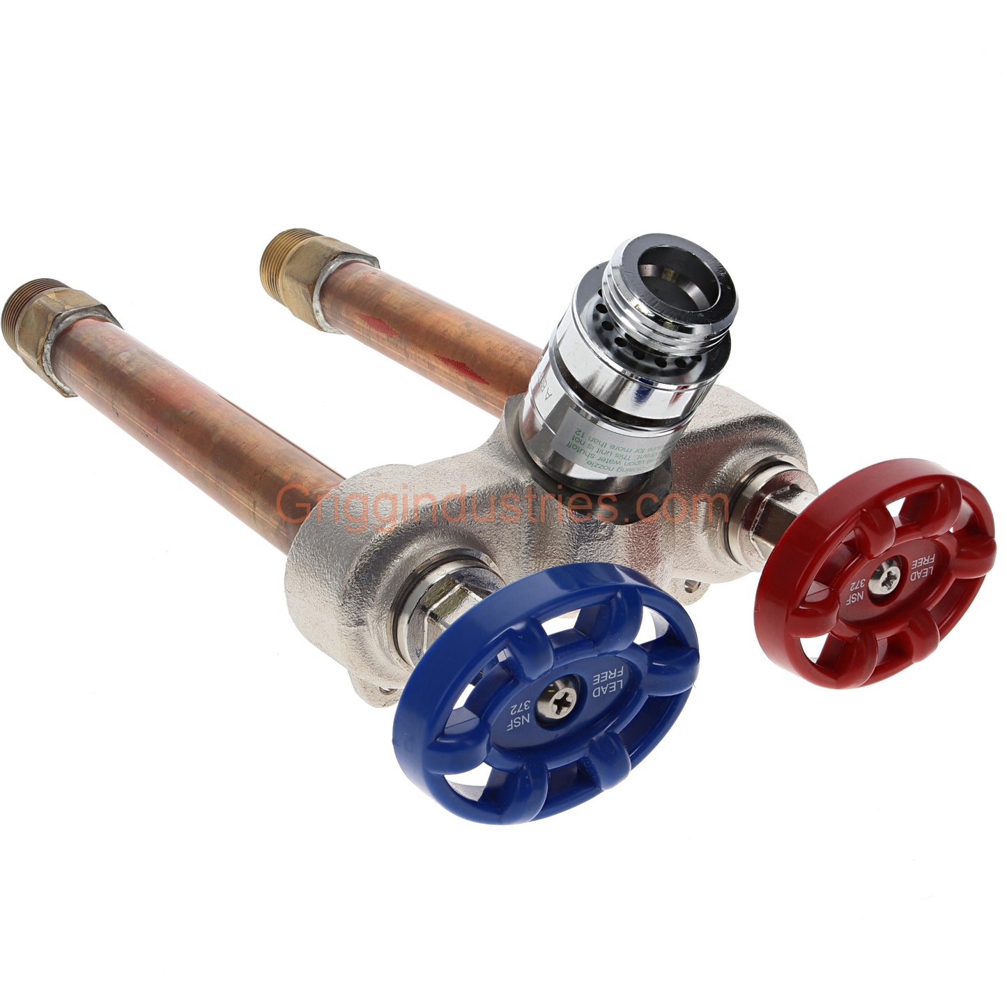 Arrowhead Brass 495-06LF 6 Inch Wall Hot And Cold Faucet