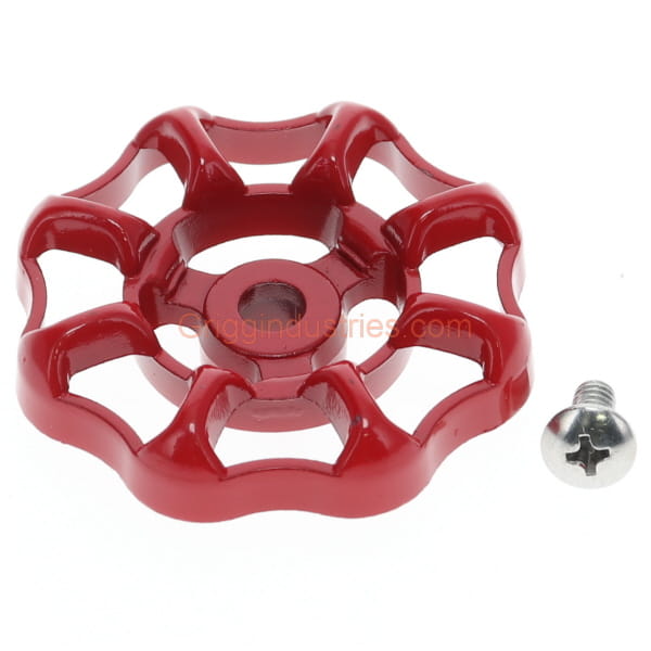BK Mueller 888-009 Red Wheel Handle With Screw – GriggIndustries.com