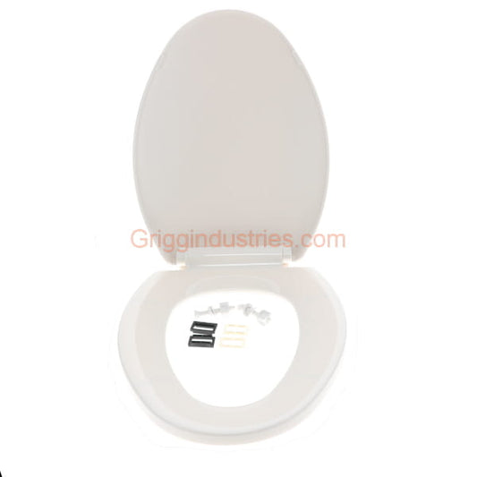 Briggs TS1600-130 White Toilet Seat