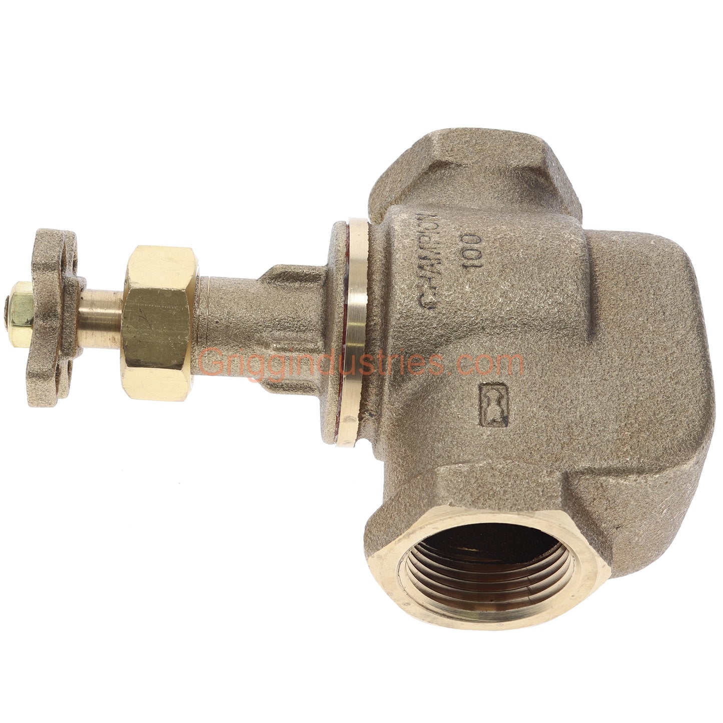 Champion 1" 100RS-100Y Manual Straight Valve With Rising Swivel
