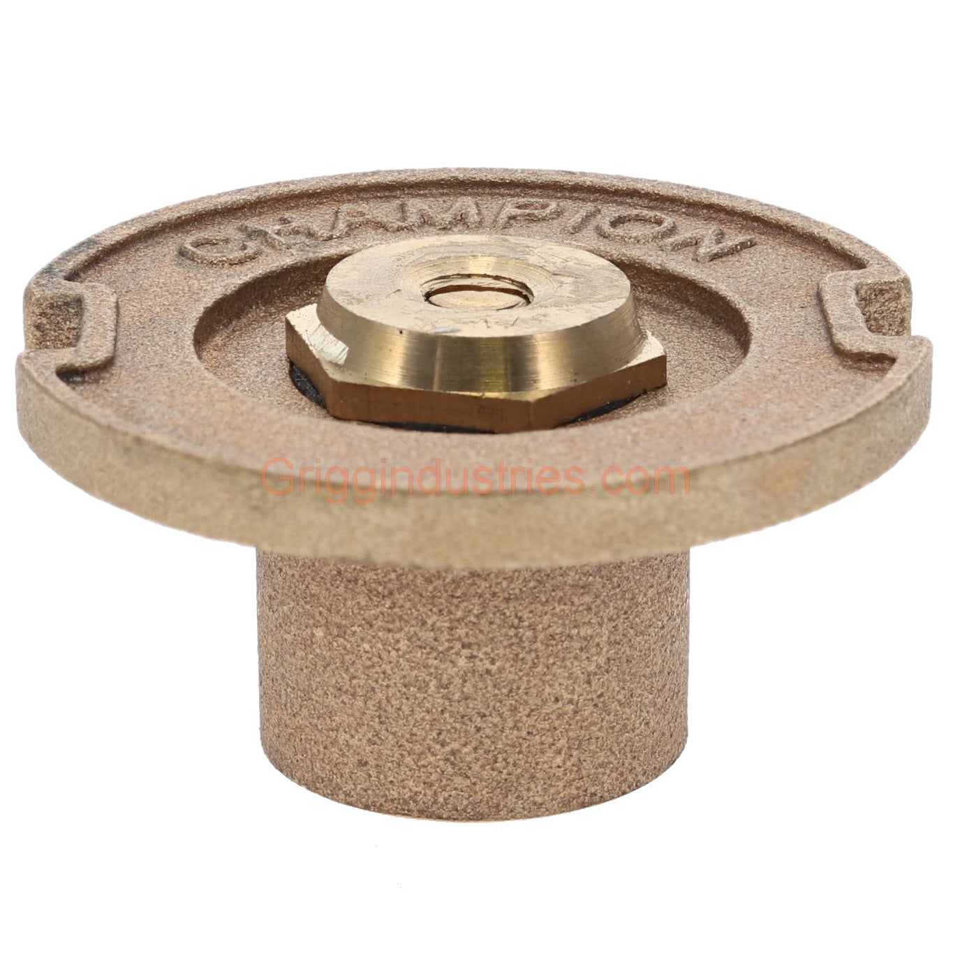 Champion Irrigation 17S3Q Quarter Circle Spray Brass Sprinkler Flush Body