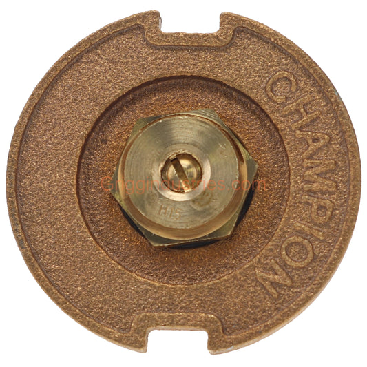 Champion Irrigation 17SH Brass Sprinkler Body With Half Circle Nozzle