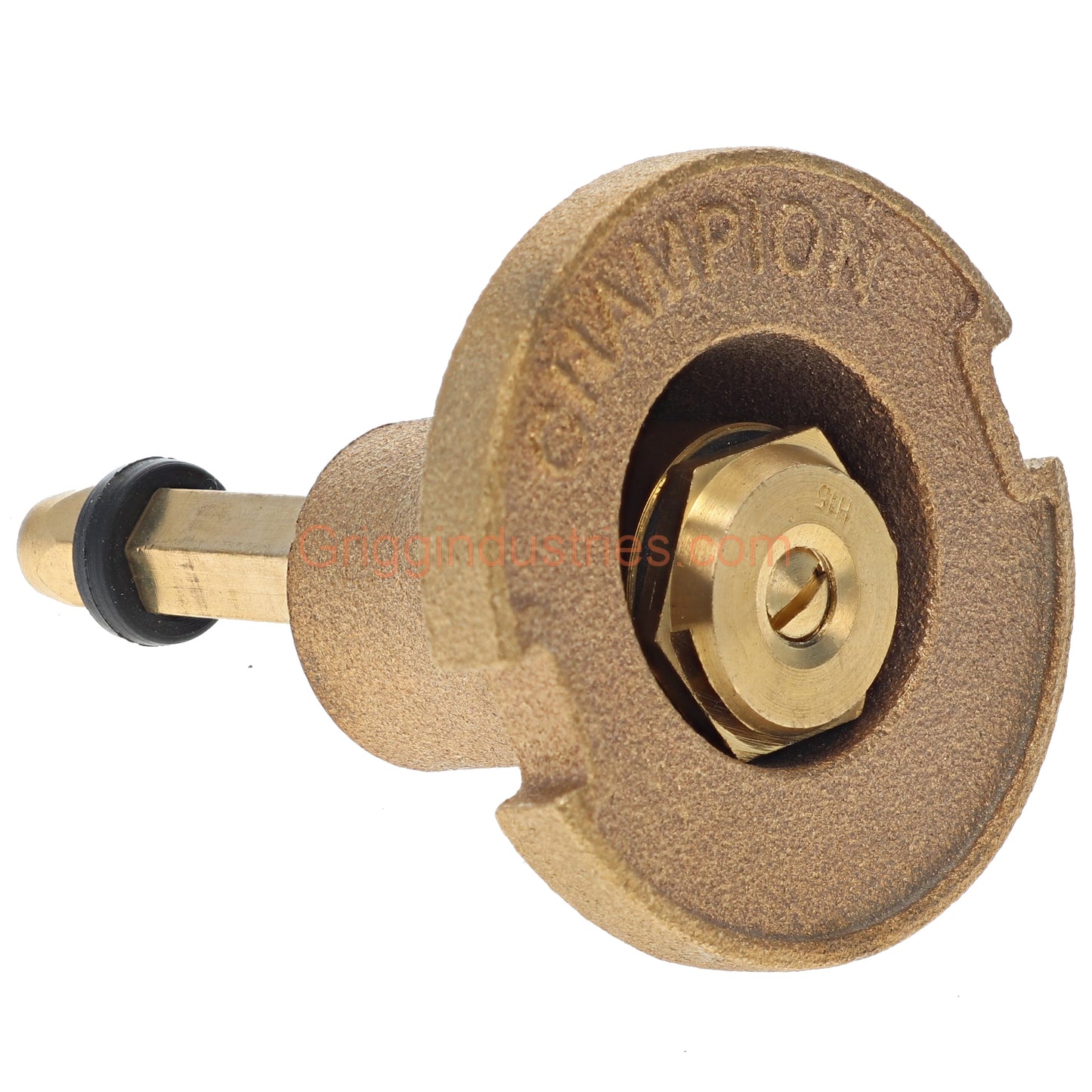 Champion Irrigation 18SH Brass Pop-up Sprinkler With Half Spray Nozzle