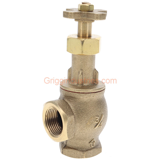 Champion Irrigation 200RS-075Y Manual Angle Irrigation Valve With 3/4" Rising Swivel