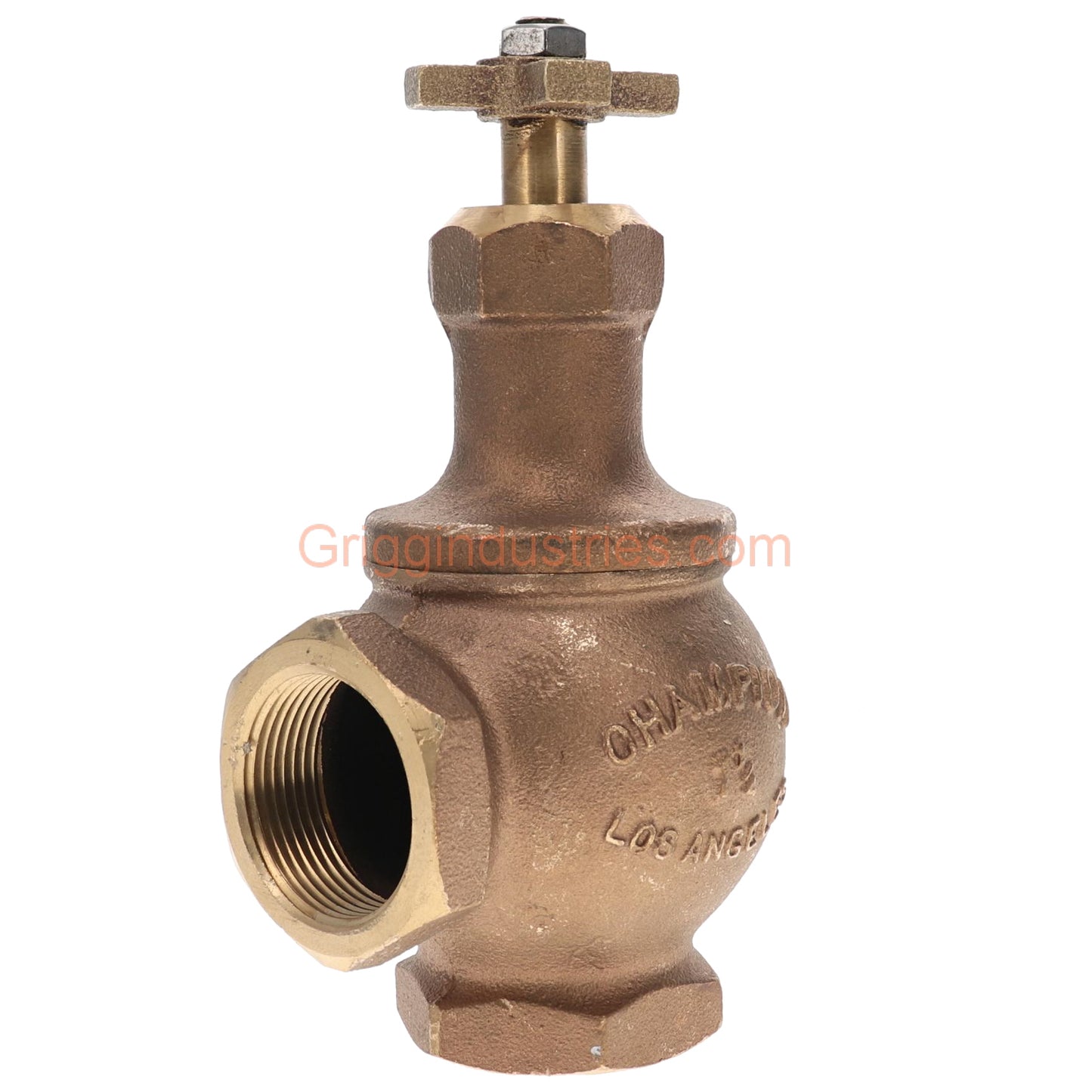Champion Irrigation 200RS-125Y 1-1/4" Manual Angle Irrigation Valve W/ Rising Swivel