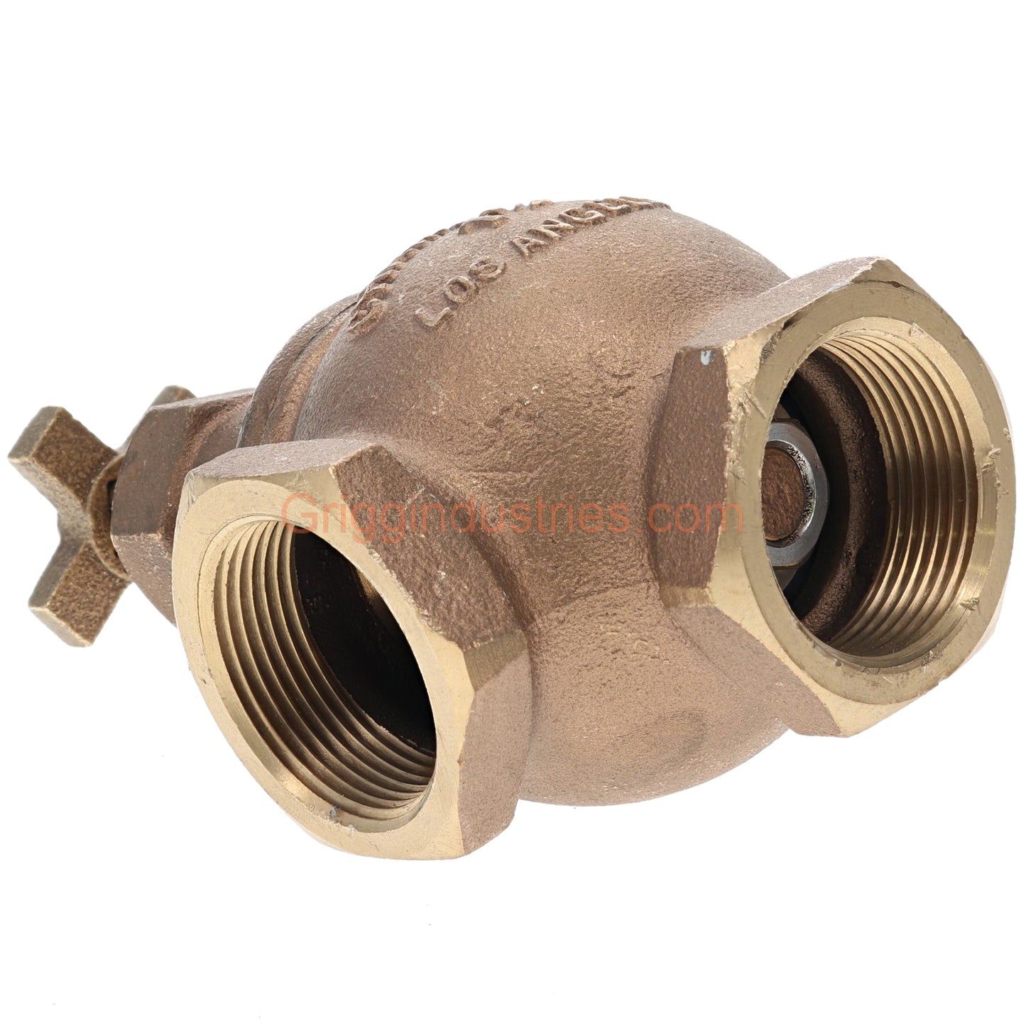 Champion Irrigation 200RS-125Y 1-1/4" Manual Angle Irrigation Valve W/ Rising Swivel
