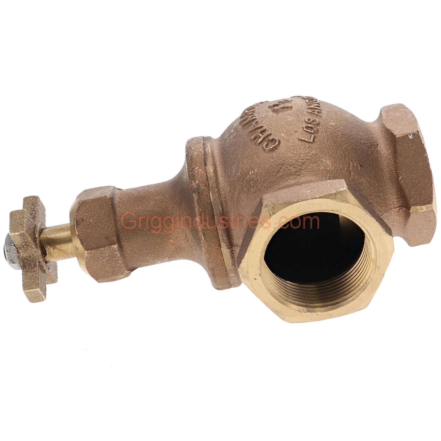 Champion Irrigation 200RS-125Y 1-1/4" Manual Angle Irrigation Valve W/ Rising Swivel