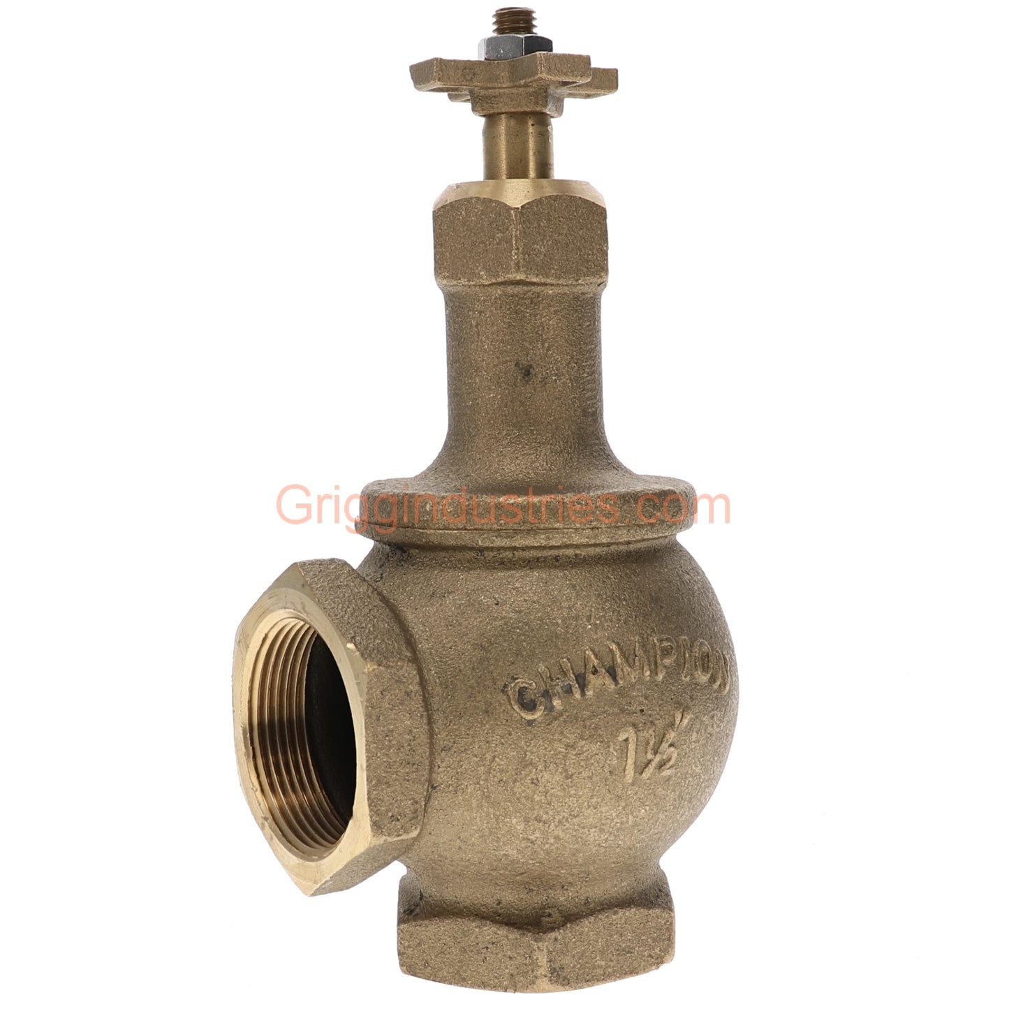 Champion Irrigation 200RS-150Y 1-1/2" Manual Angle Irrigation Valve W/ Rising Swivel