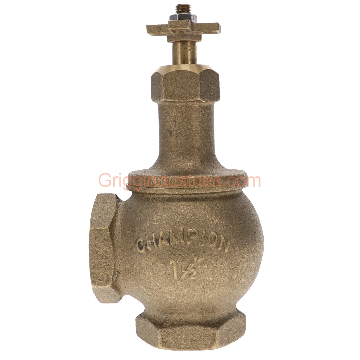 Champion Irrigation 200RS-150Y 1-1/2" Manual Angle Irrigation Valve W/ Rising Swivel