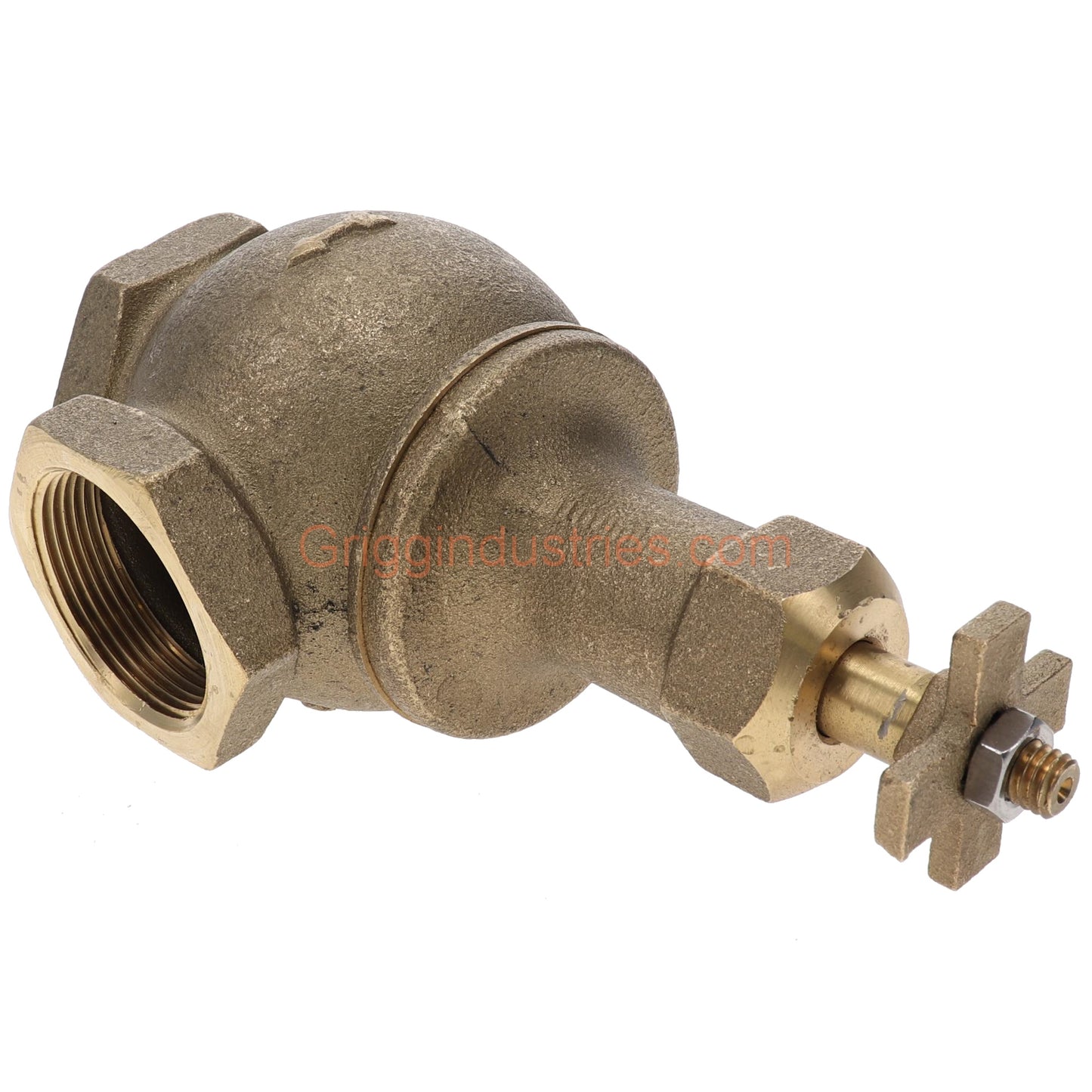 Champion Irrigation 200RS-150Y 1-1/2" Manual Angle Irrigation Valve W/ Rising Swivel