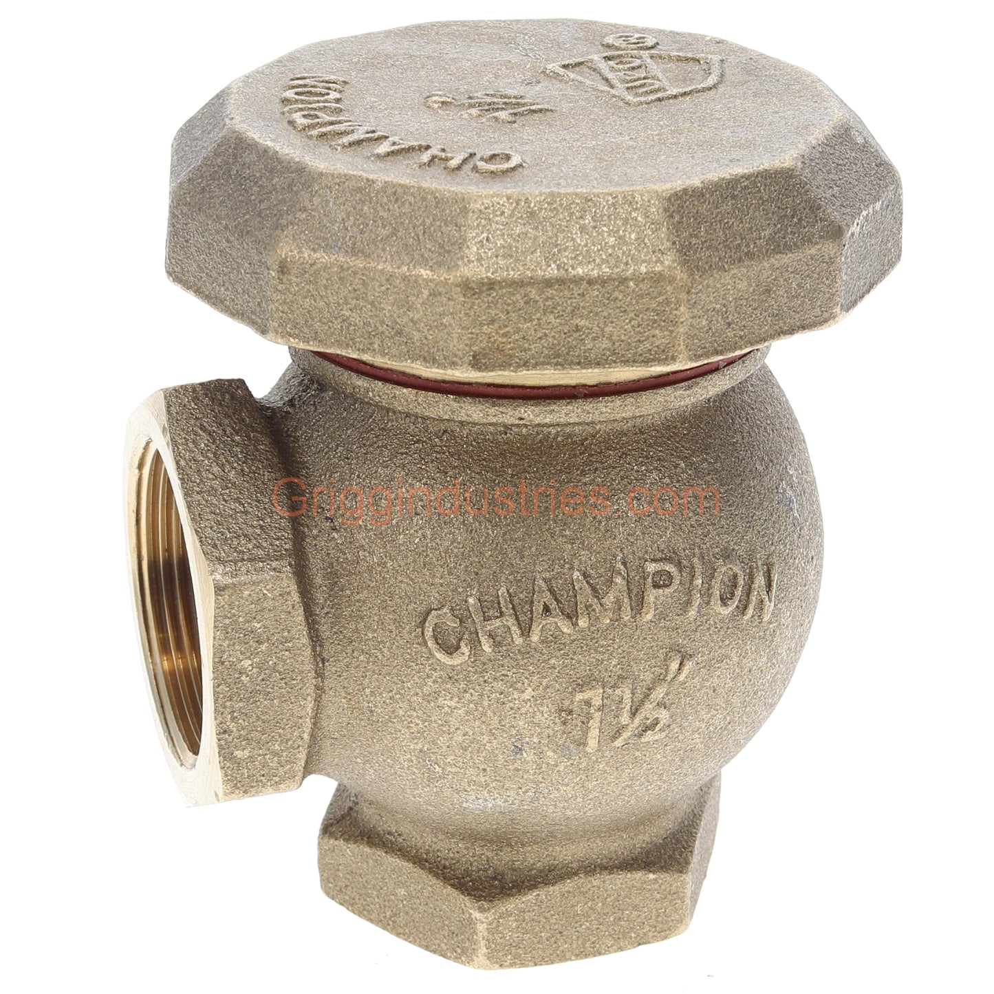 Champion Irrigation 262-150Y 1-1/2" Angled Atmospheric Vacuum Breaker