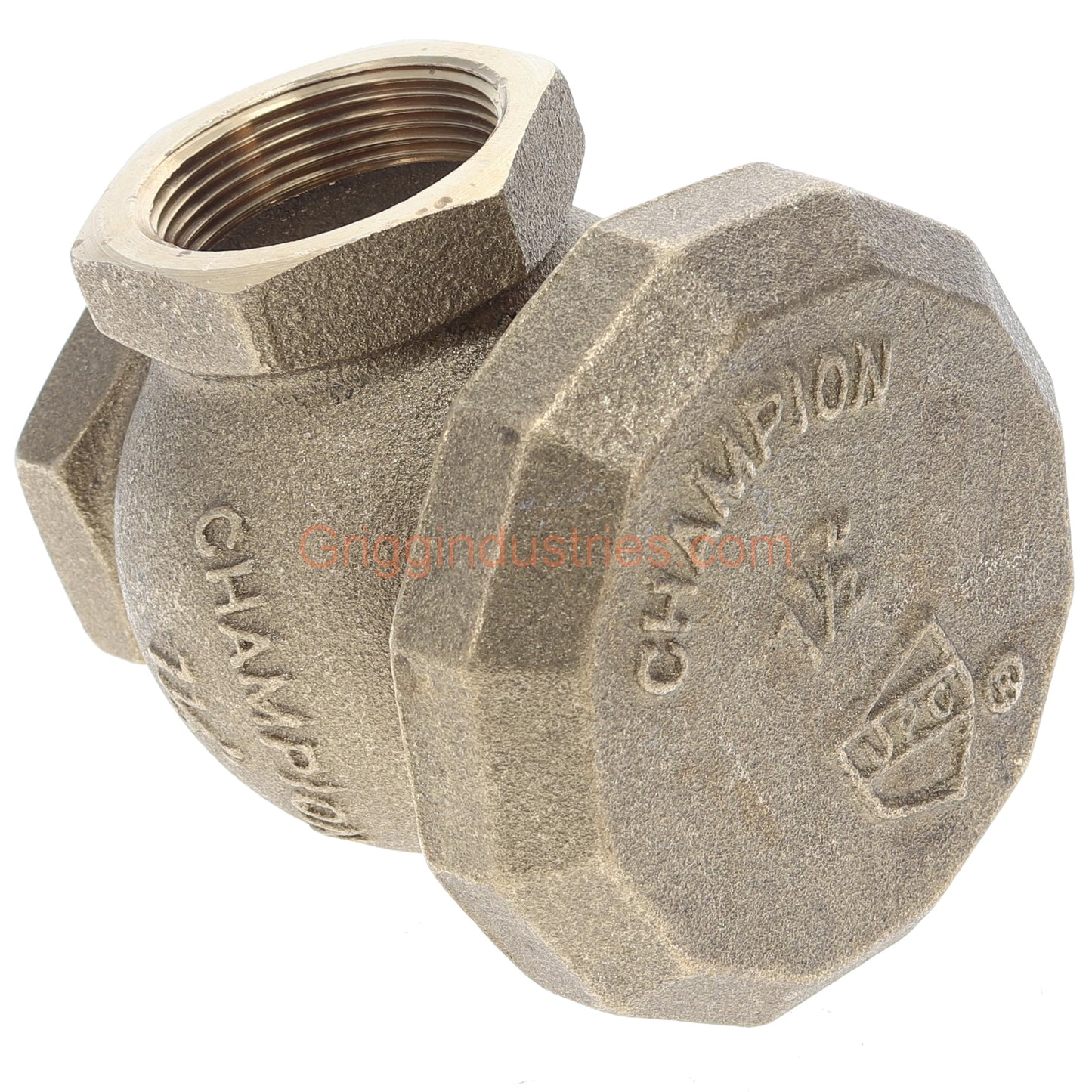 Champion Irrigation 262-150Y 1-1/2" Angled Atmospheric Vacuum Breaker