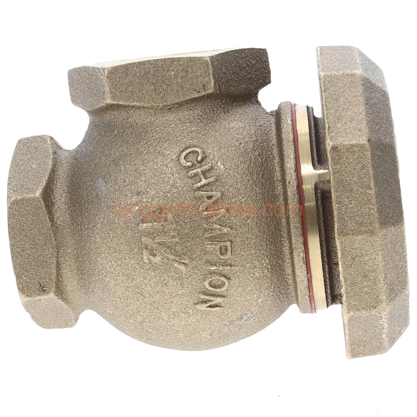Champion Irrigation 262-150Y 1-1/2" Angled Atmospheric Vacuum Breaker