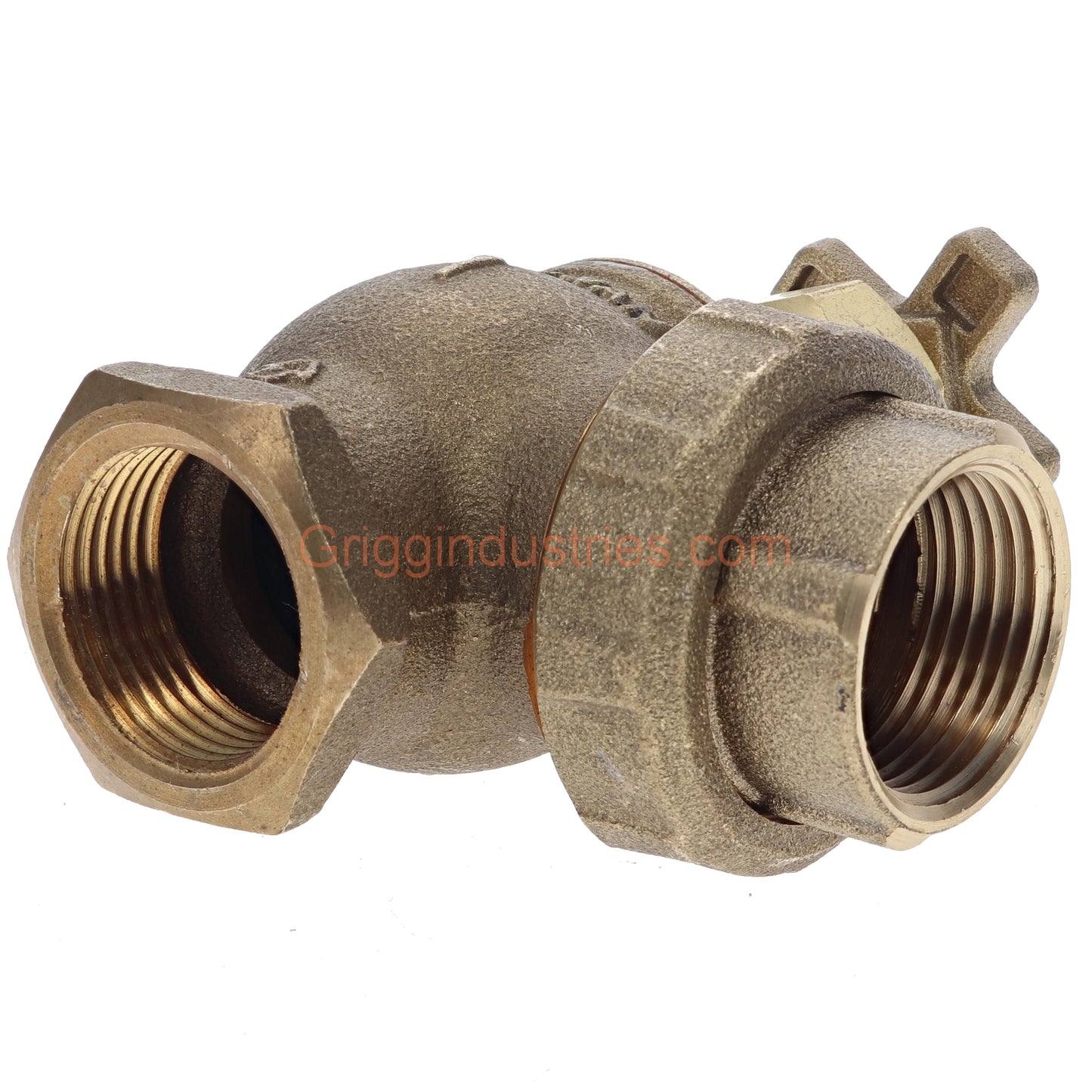 Champion Irrigation 300-100Y 1" Manual Angle Irrigation Valve W/ Union