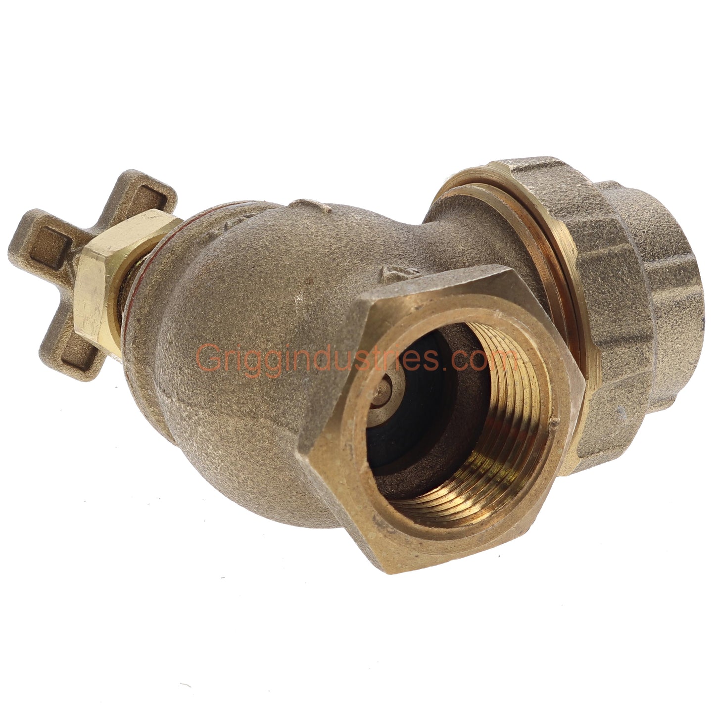 Champion Irrigation 300-100Y 1" Manual Angle Irrigation Valve W/ Union