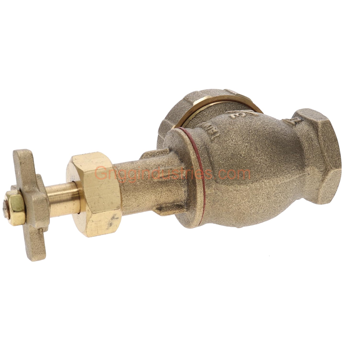Champion Irrigation 300RS-075Y 3/4" Manual Angle Valve W/ Rising Swivel And Union