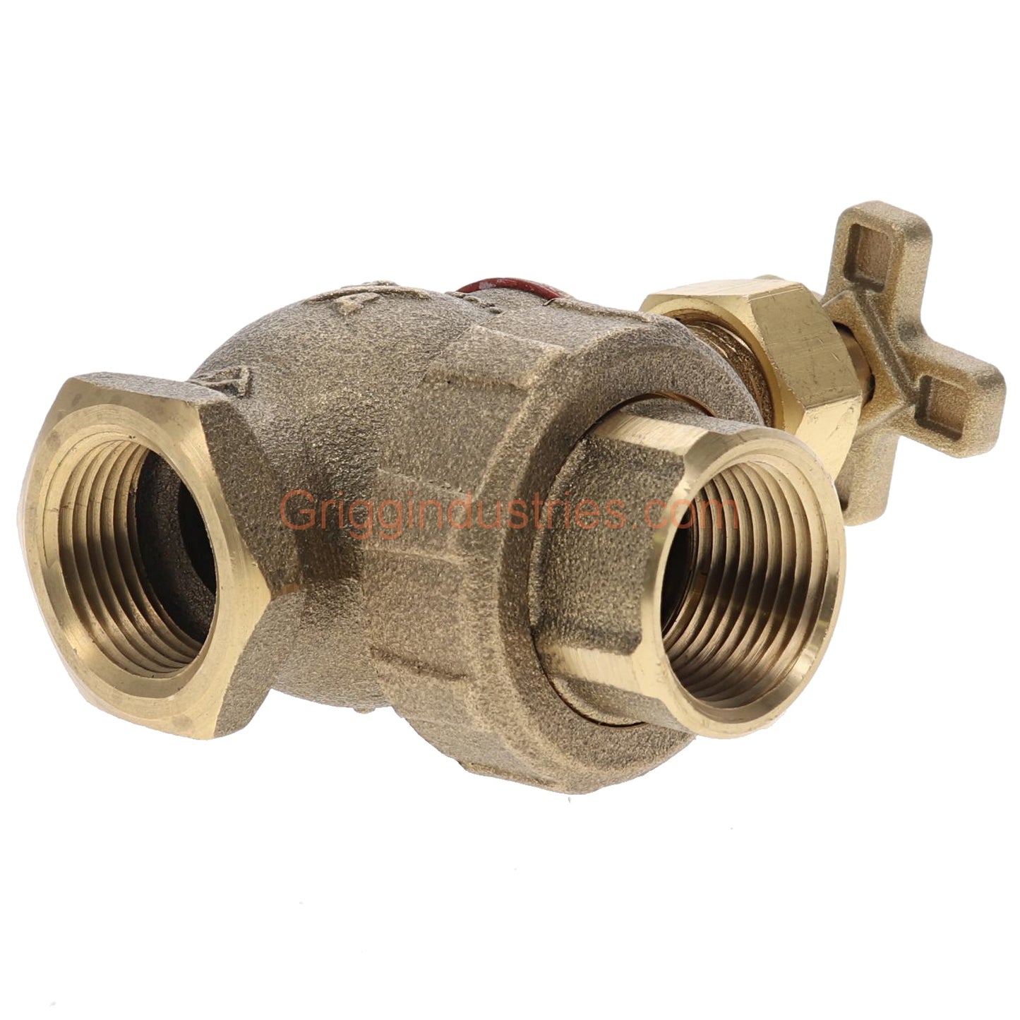 Champion Irrigation 300RS-075Y 3/4" Manual Angle Valve W/ Rising Swivel And Union