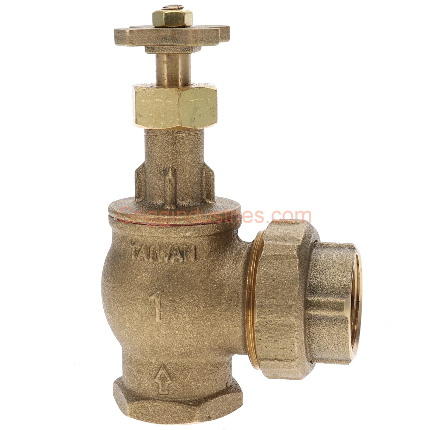 Champion Irrigation 300RS-100Y 1" Manual Angle Valve W/ Rising Swivel And Union