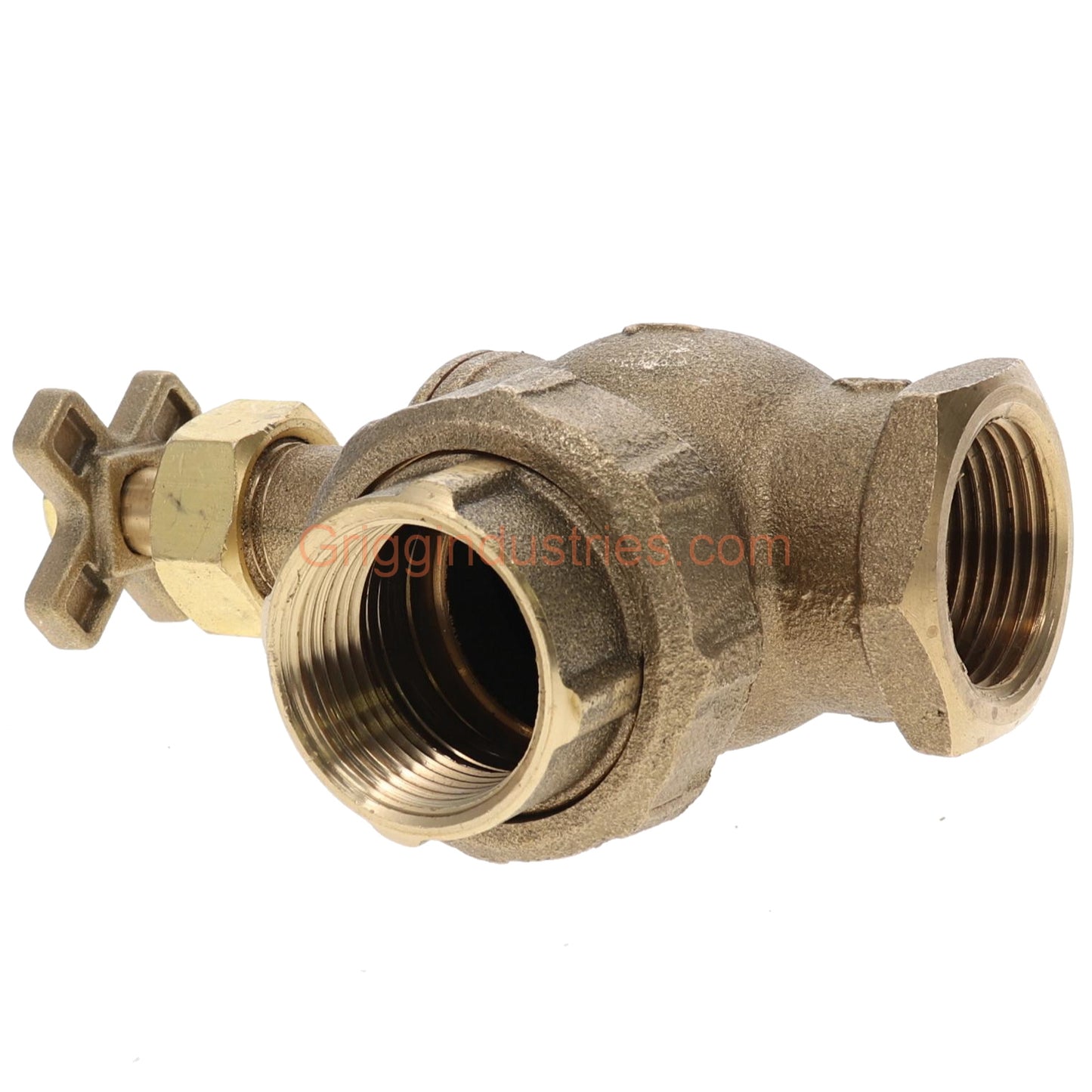Champion Irrigation 300RS-100Y 1" Manual Angle Valve W/ Rising Swivel And Union