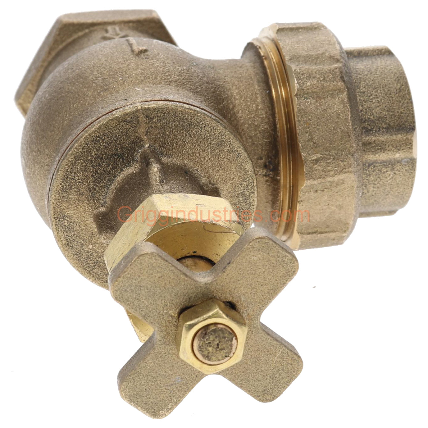 Champion Irrigation 300RS-100Y 1" Manual Angle Valve W/ Rising Swivel And Union