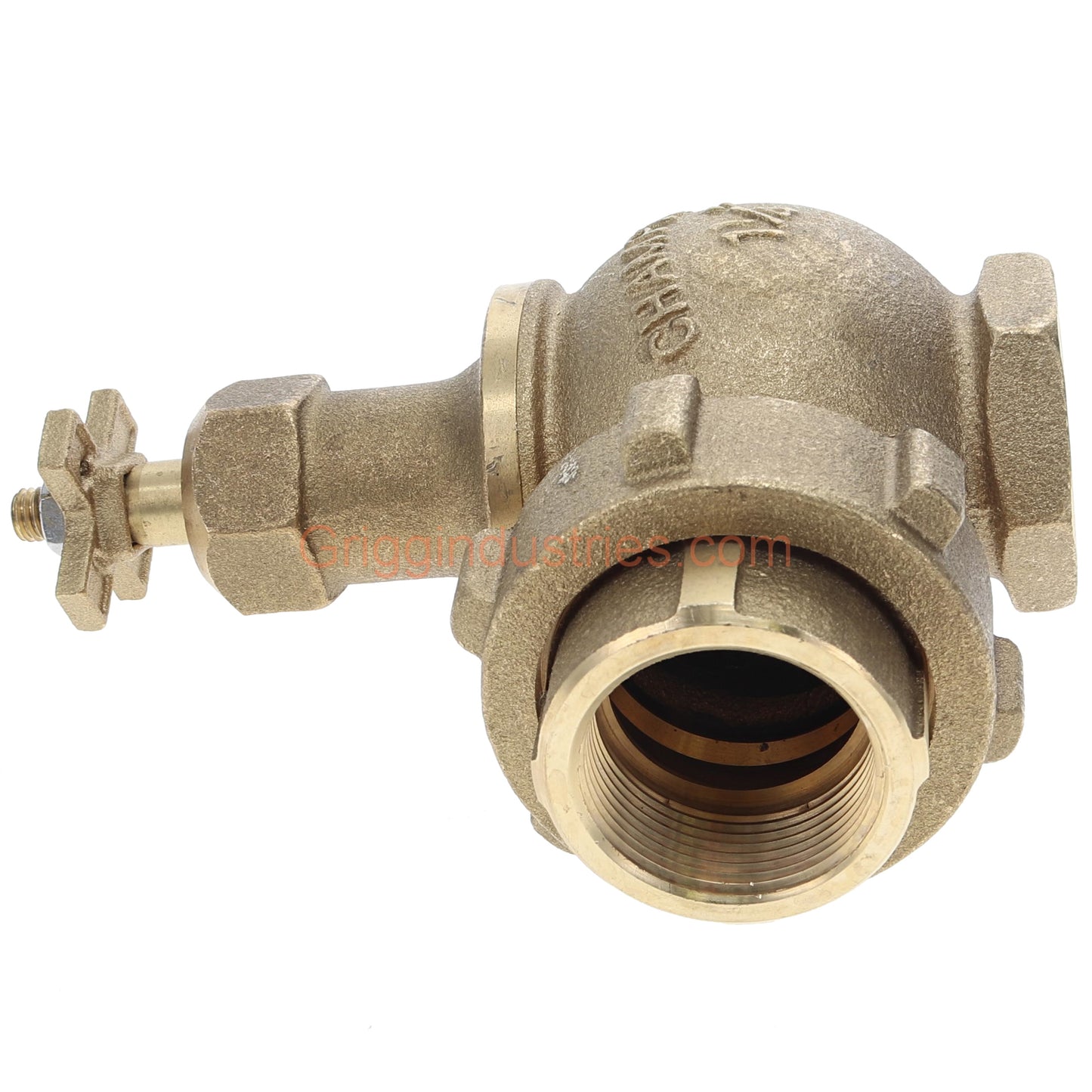 Champion Irrigation 300RS-125Y Manual Angle 1-1/4" Irrigation Valve W/ Rising Swivel And Union