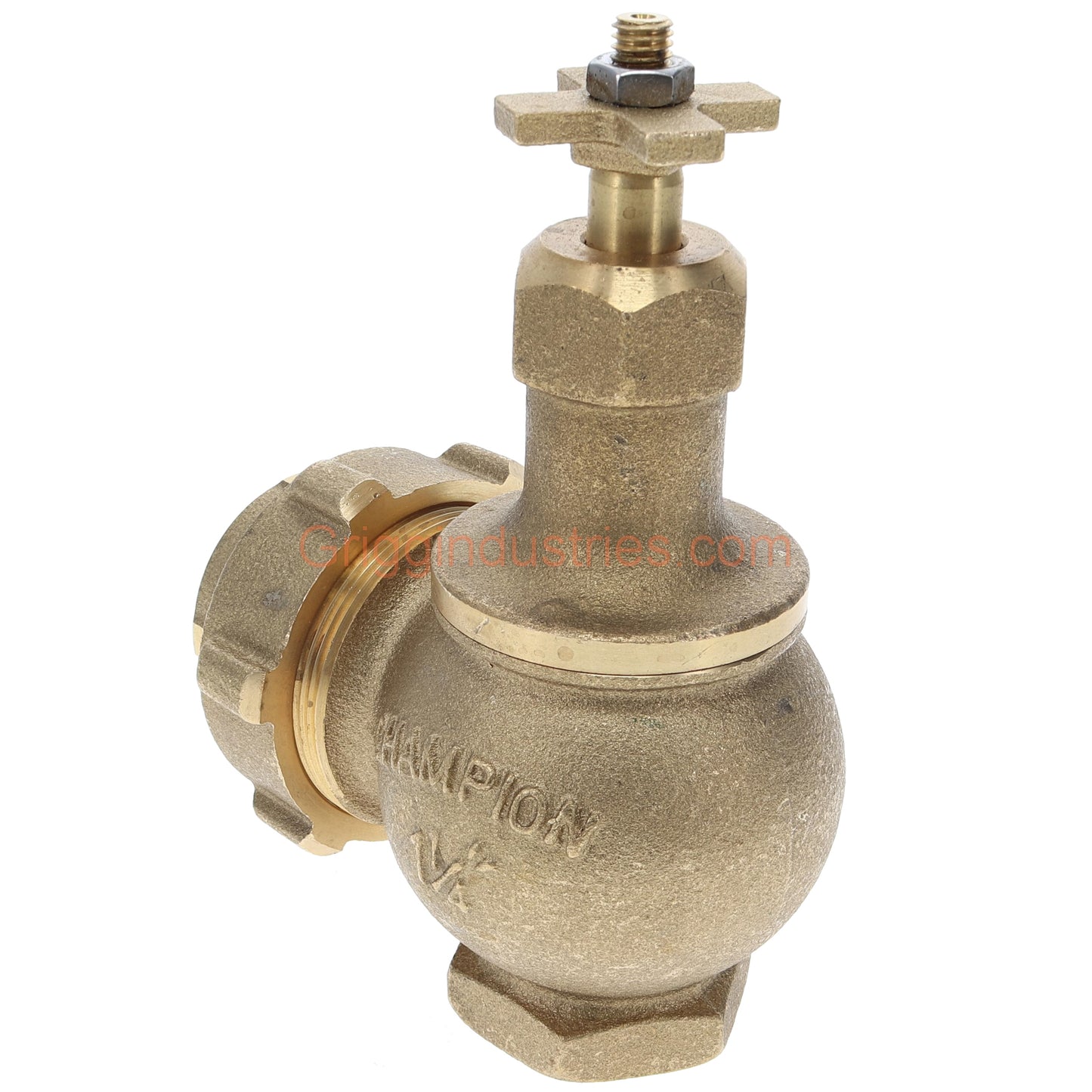 Champion Irrigation 300RS-125Y Manual Angle 1-1/4" Irrigation Valve W/ Rising Swivel And Union