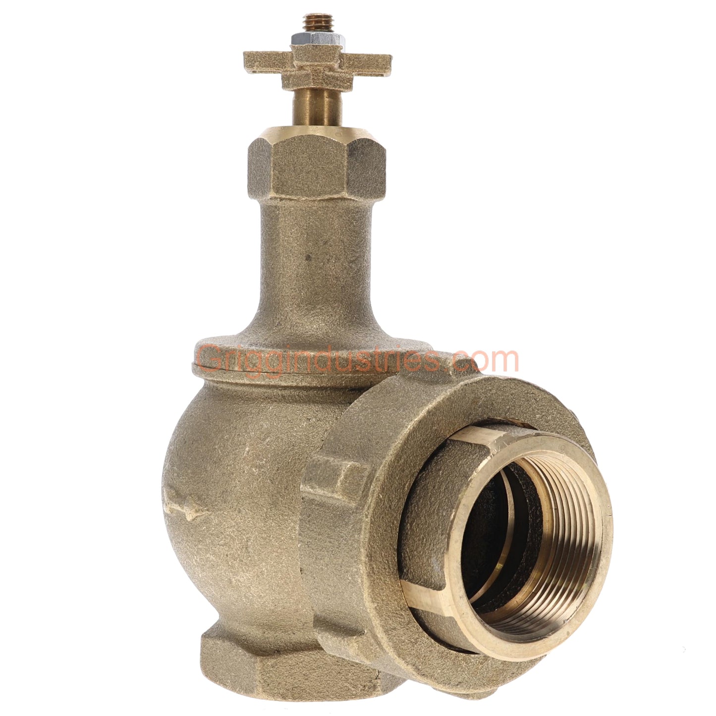 Champion Irrigation 300RS-150Y 1-1/2" Manual Irrigation Angle Valve W/ Rising Swivel And Union