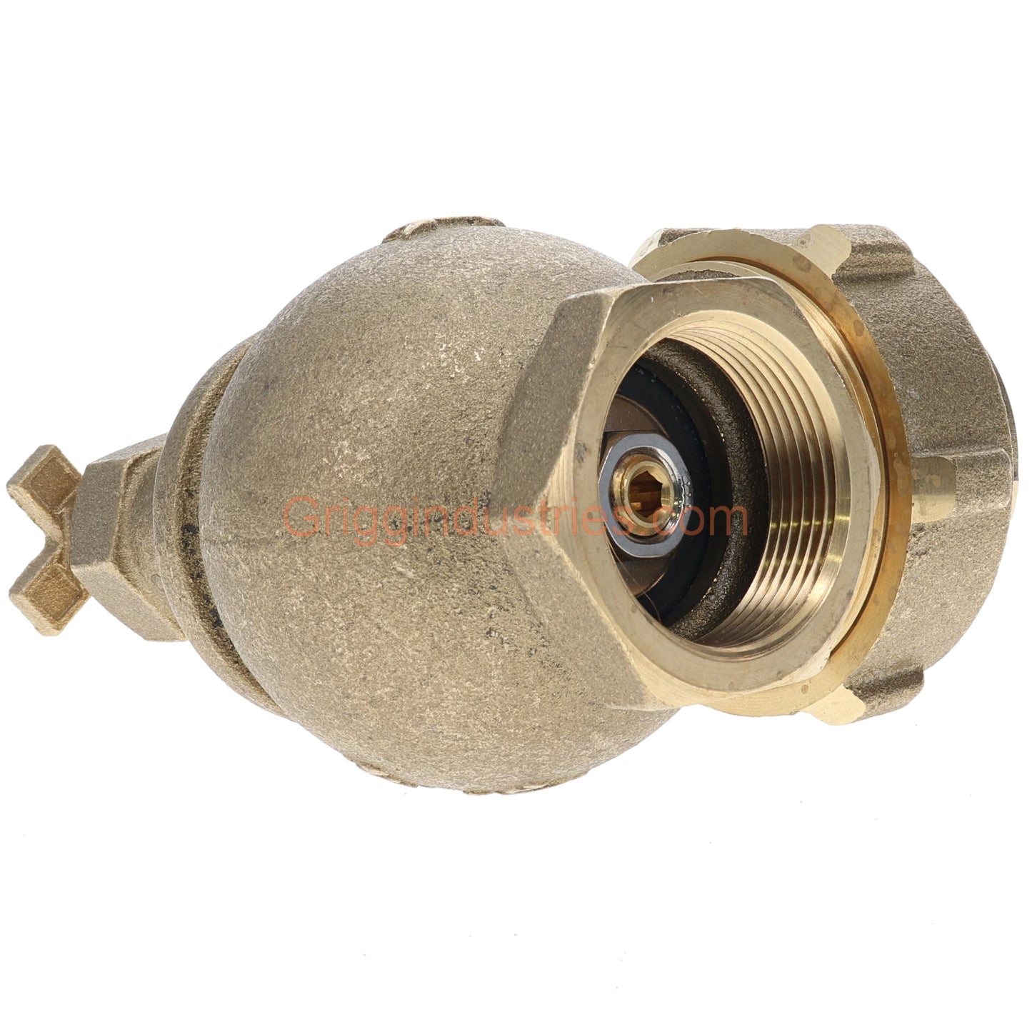 Champion Irrigation 300RS-150Y 1-1/2" Manual Irrigation Angle Valve W/ Rising Swivel And Union