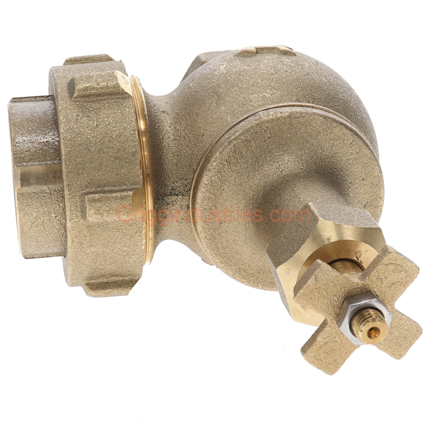 Champion Irrigation 300RS-150Y 1-1/2" Manual Irrigation Angle Valve W/ Rising Swivel And Union