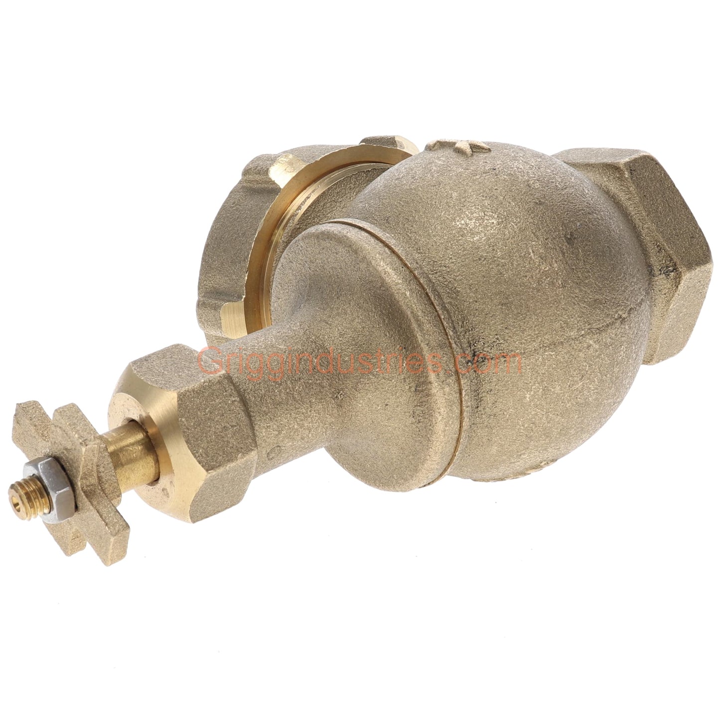 Champion Irrigation 300RS-150Y 1-1/2" Manual Irrigation Angle Valve W/ Rising Swivel And Union