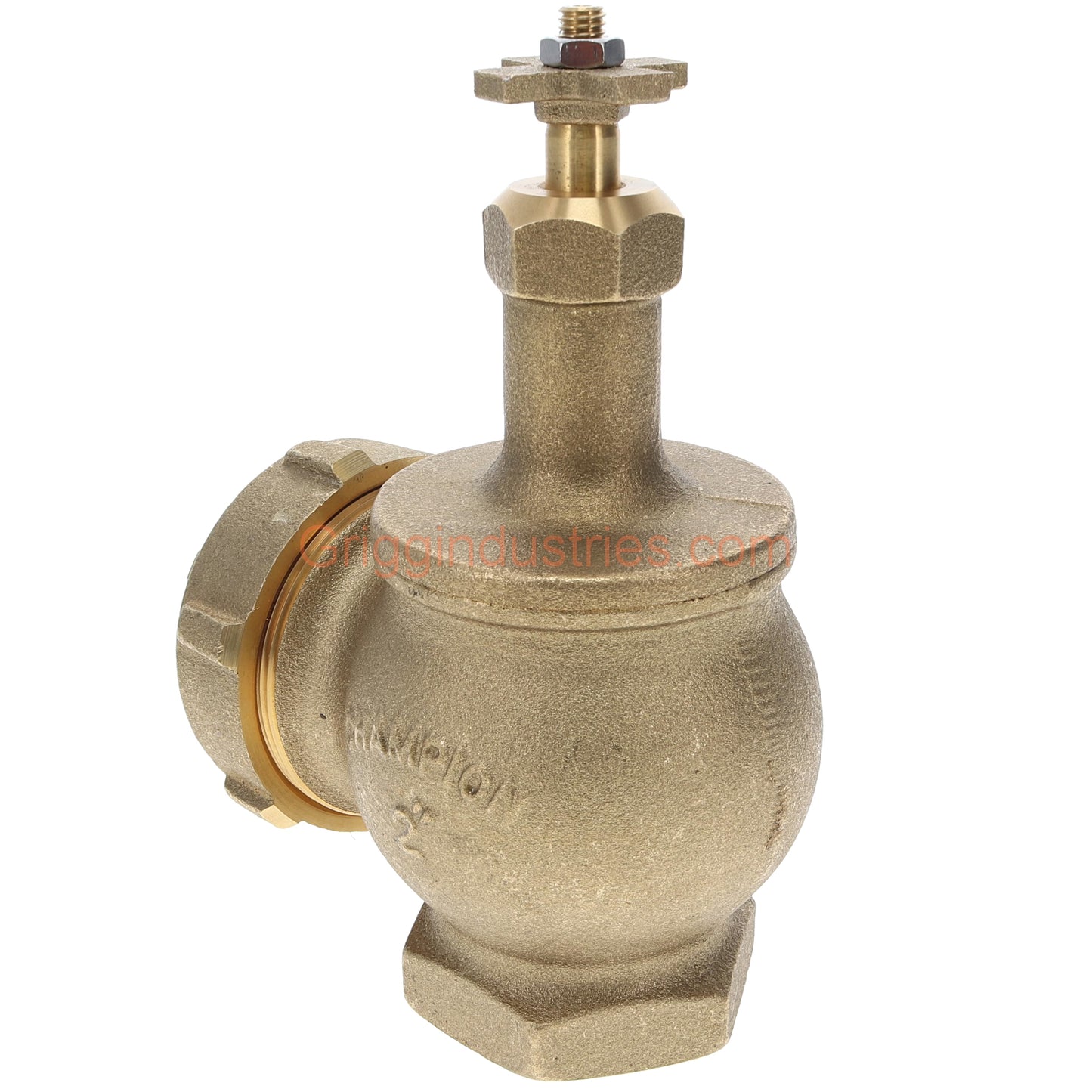 Champion Irrigation 300RS-200Y 2" Manual Angle Irrigation Valve W/ Union And Rising Swivel