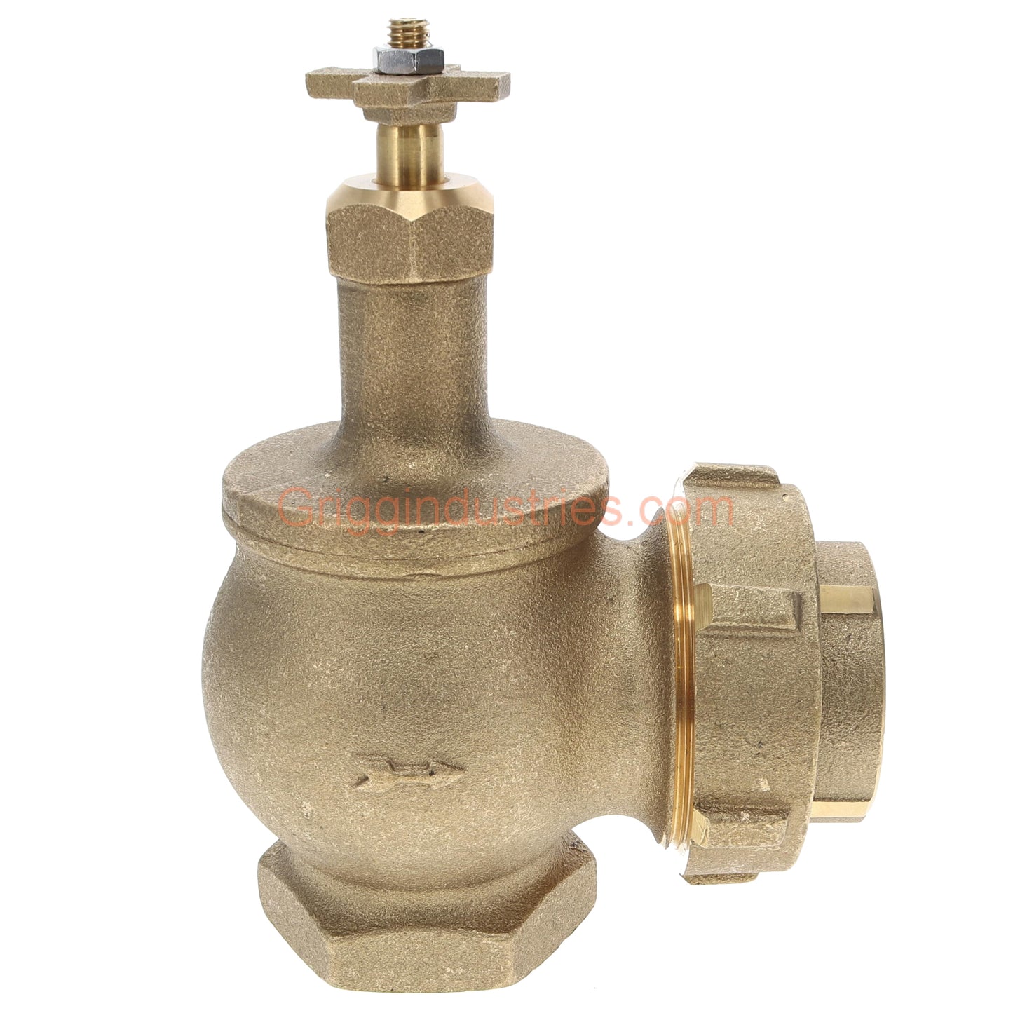 Champion Irrigation 300RS-200Y 2" Manual Angle Irrigation Valve W/ Union And Rising Swivel