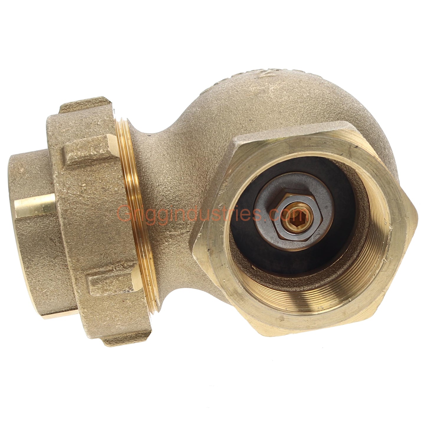Champion Irrigation 300RS-200Y 2" Manual Angle Irrigation Valve W/ Union And Rising Swivel