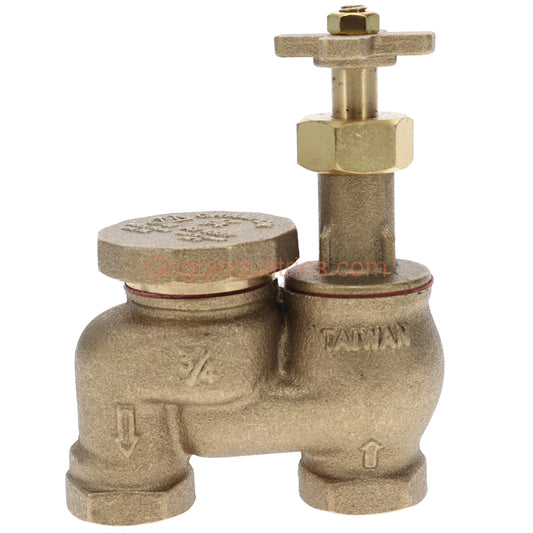 Champion Irrigation 466P-075Y Manual 3/4" Anti-Siphon Valve
