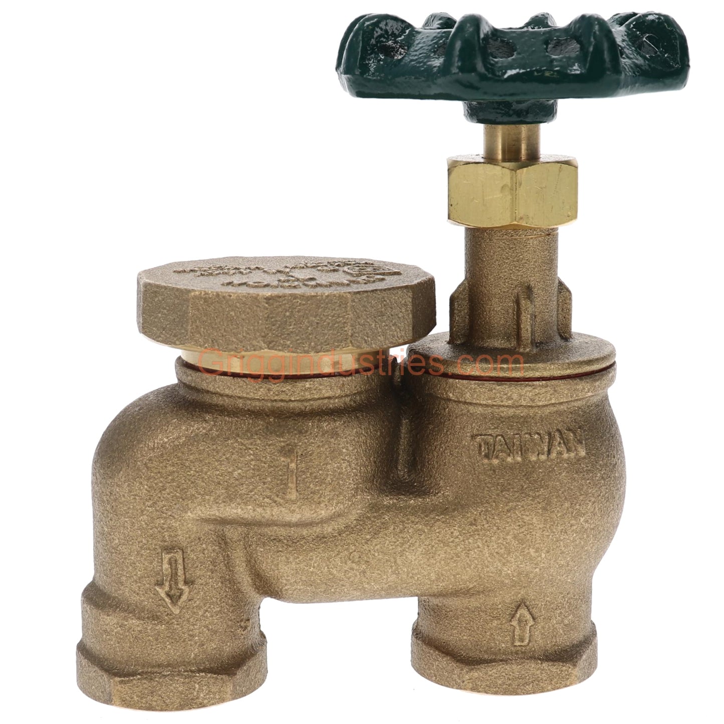 Champion Irrigation 466PW-100Y 1" Manual Anti-Siphon Valve With Wheel Handle