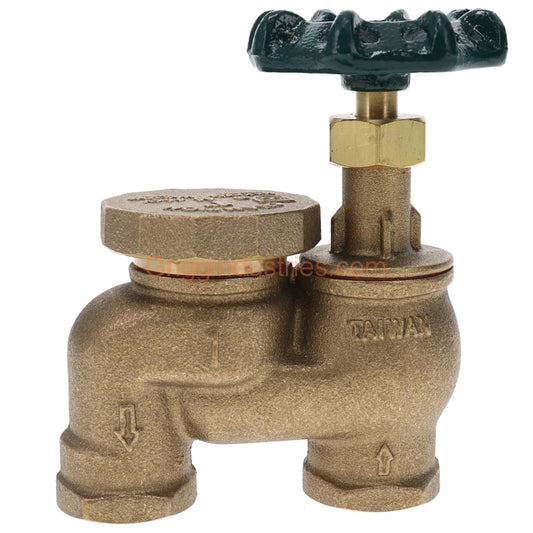 Champion Irrigation 466PW-100Y 1" Manual Anti-Siphon Valve With Wheel Handle
