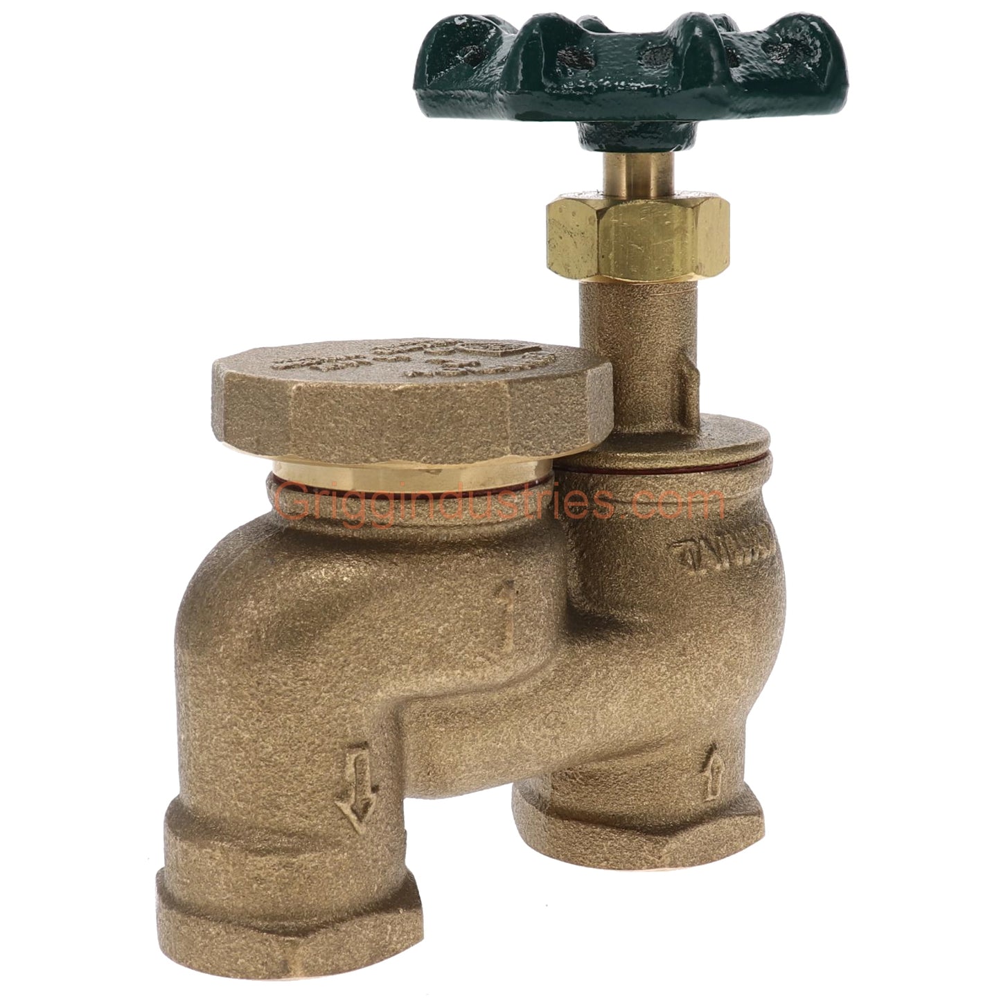 Champion Irrigation 466PW-100Y 1" Manual Anti-Siphon Valve With Wheel Handle