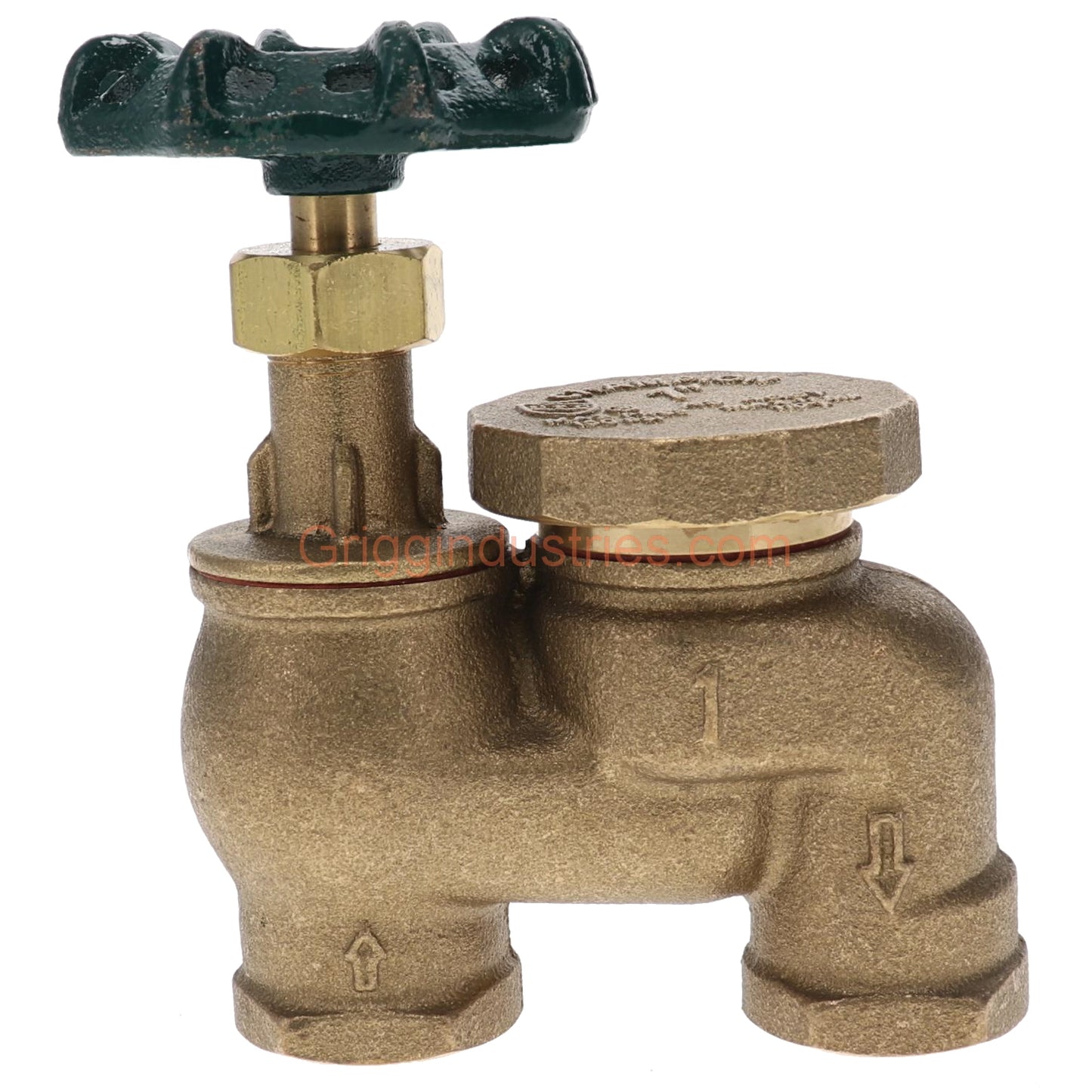 Champion Irrigation 466PW-100Y 1" Manual Anti-Siphon Valve With Wheel Handle