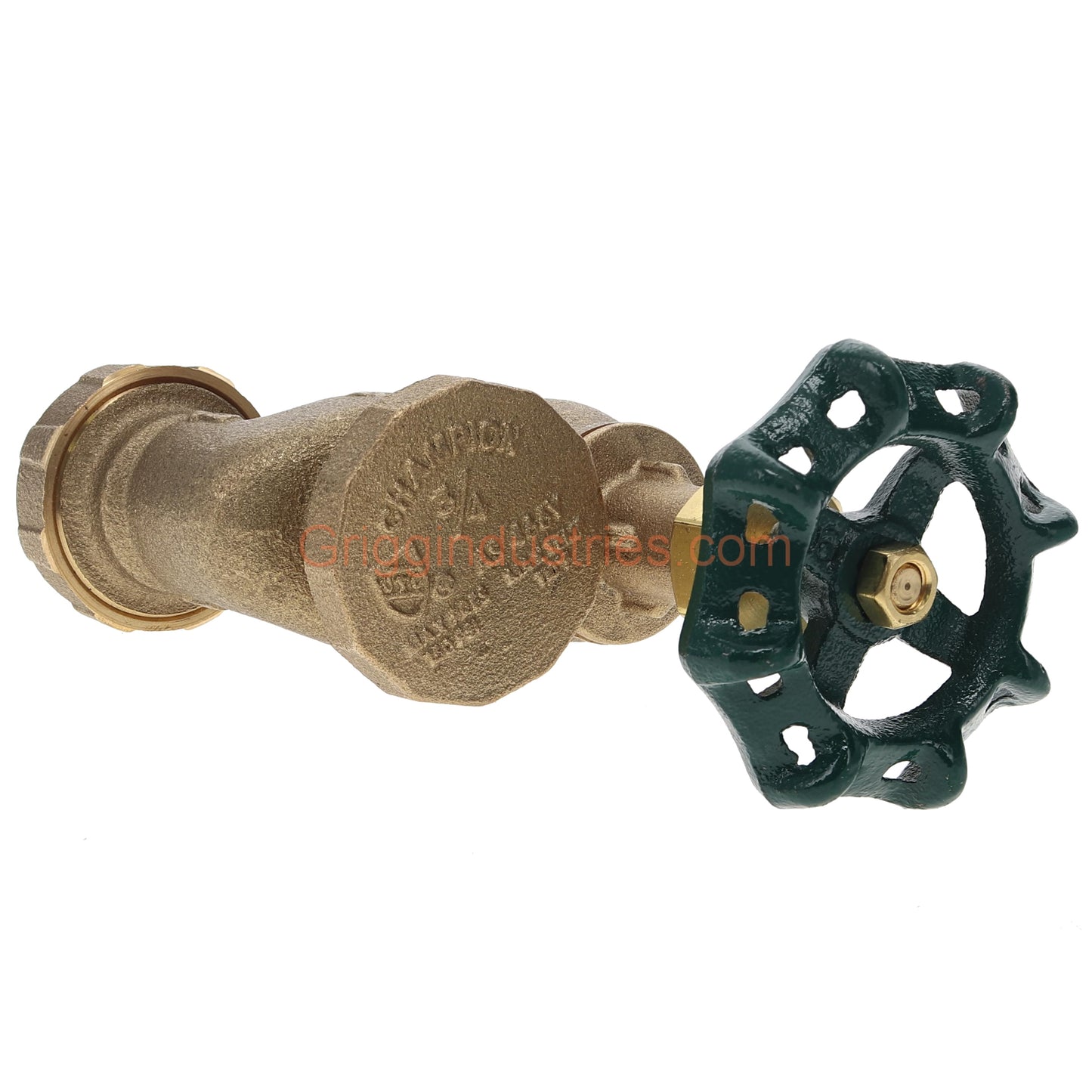 Champion Irrigation 466W-075Y 3/4" Manual Anti-Siphon Valve With Wheel Handle And Union